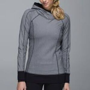 Lululemon herringbone sweatshirt jacket size 2 excellent condition
